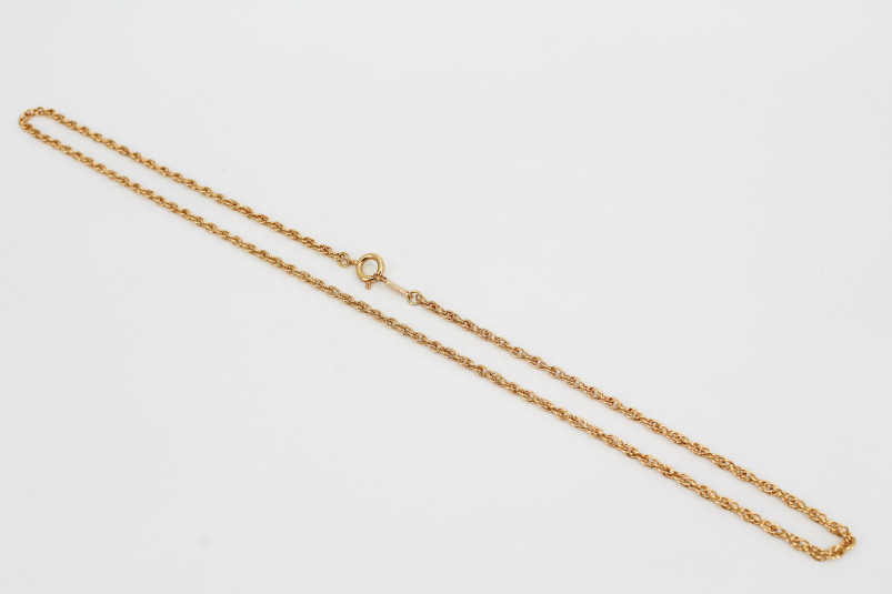 Cadena de oro de 18k. de segunda mano. Joyería de ocasión | ROYALHYSTERIA