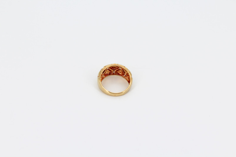 Anillo de oro de 18k. de segunda mano. Joyería de ocasión | ROYALHYSTERIA