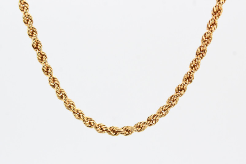 Cadena de oro de 18k. de segunda mano. Joyería de ocasión | ROYALHYSTERIA