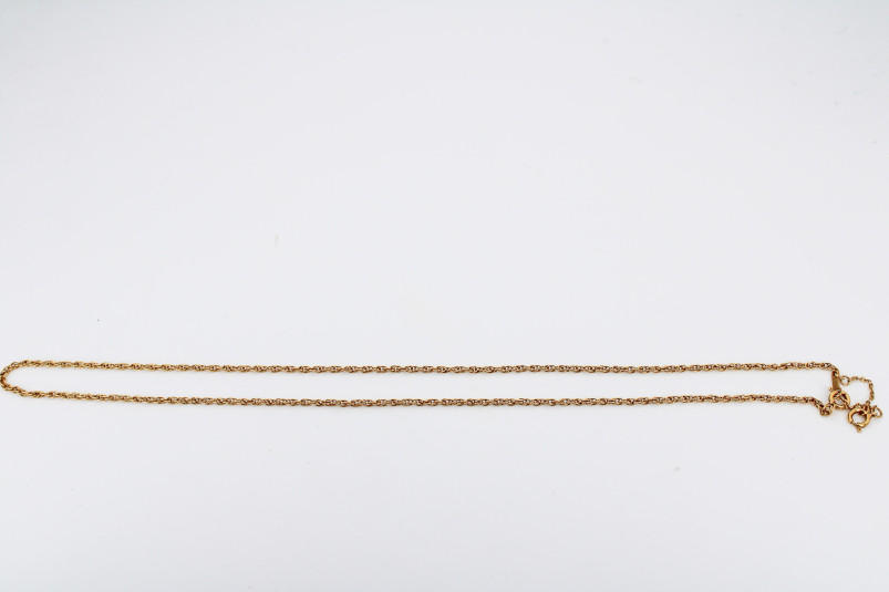 Cadena de oro de 18k. de segunda mano. Joyería de ocasión | ROYALHYSTERIA