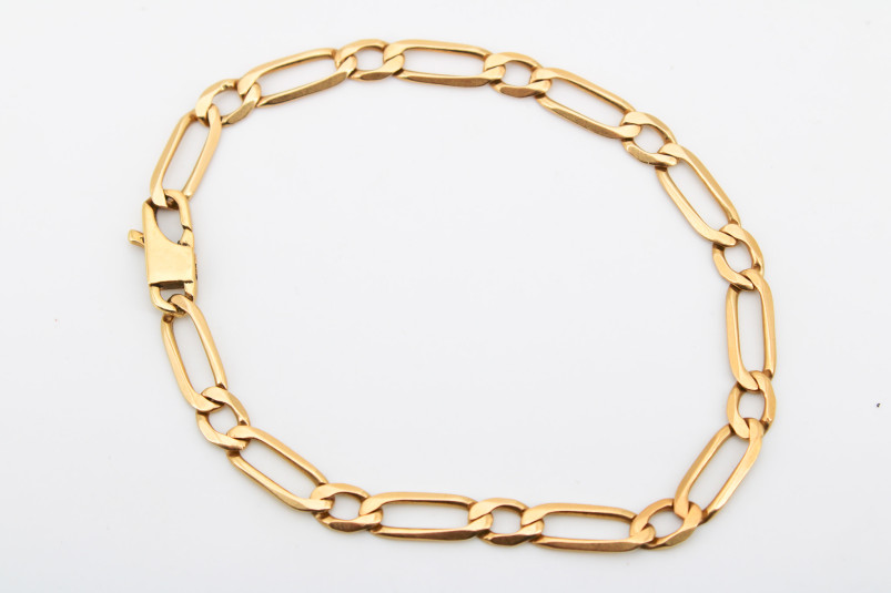 Pulsera de oro de 18k. de segunda mano. Joyería de ocasión | ROYALHYSTERIA