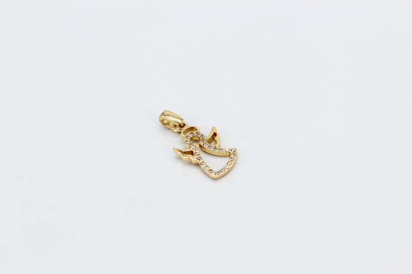 Colgante de oro de 18k. de segunda mano. Joyería de ocasión | ROYALHYSTERIA
