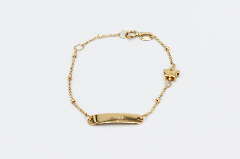 Esclava de oro de 18k. de segunda mano. Joyería de ocasión | ROYALHYSTERIA