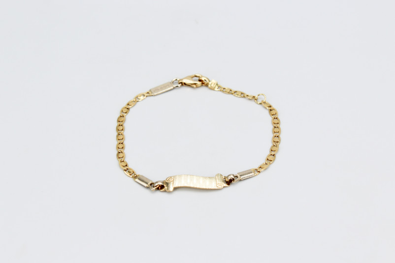 Esclava de oro de 18k. de segunda mano. Joyería de ocasión | ROYALHYSTERIA