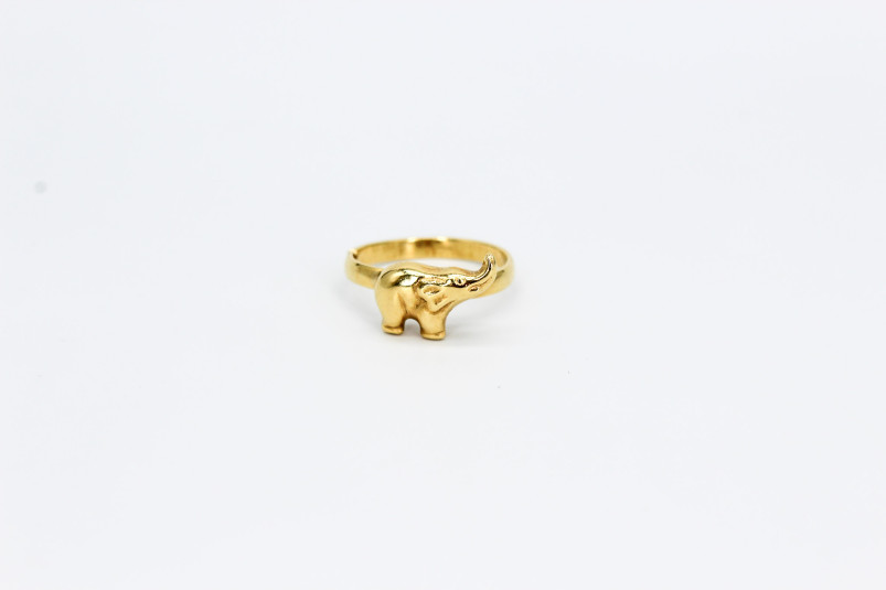 Anillo de oro de 18k. de segunda mano. Joyería de ocasión | ROYALHYSTERIA
