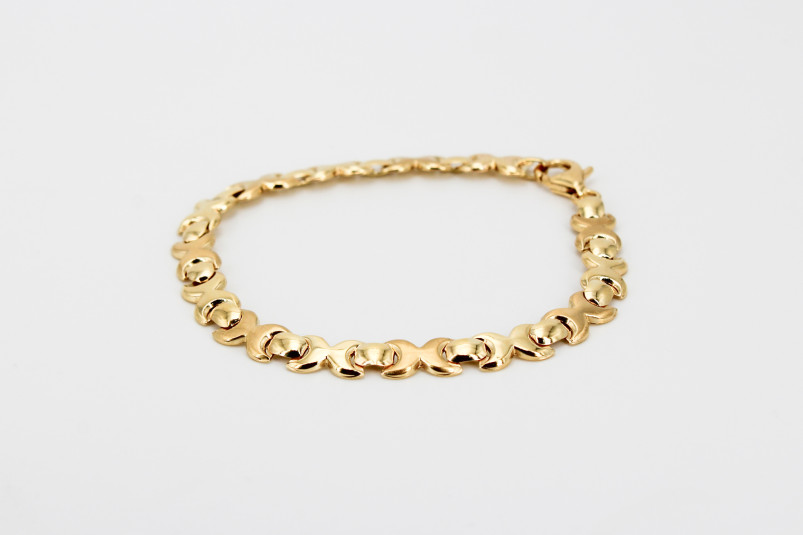 Pulsera de oro de 18k. de segunda mano. Joyería de ocasión | ROYALHYSTERIA