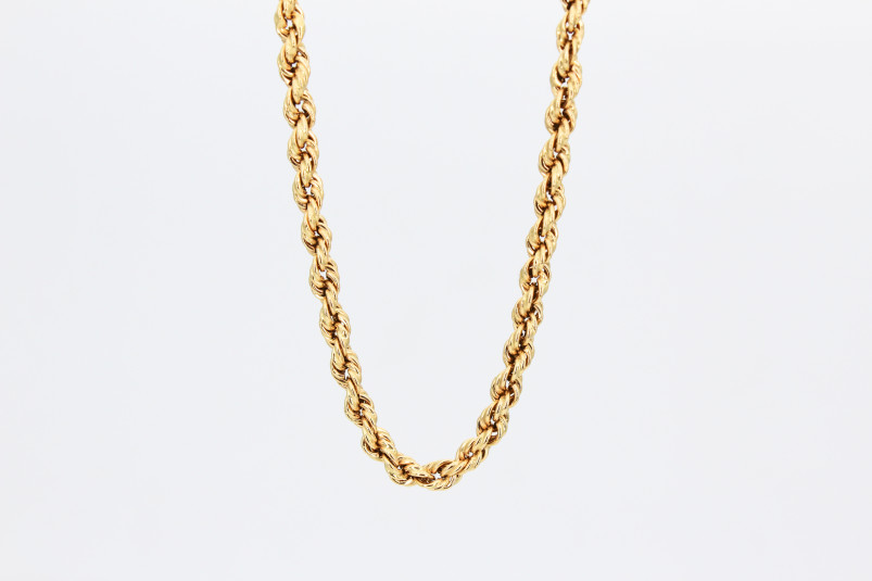 Cadena de oro de 18k. de segunda mano. Joyería de ocasión | ROYALHYSTERIA