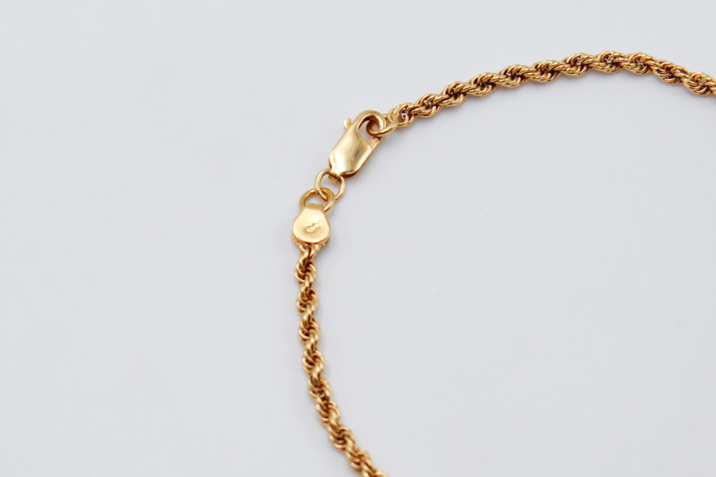 Pulsera de oro de 18k. de segunda mano. Joyería de ocasión | ROYALHYSTERIA