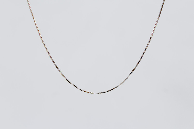 Cadena de oro blanco de 18k. de segunda mano. Joyería de ocasión | ROYALHYSTERIA