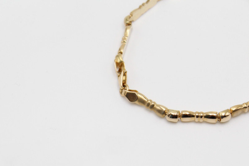Pulsera de oro de 18k. de segunda mano. Joyería de ocasión | ROYALHYSTERIA