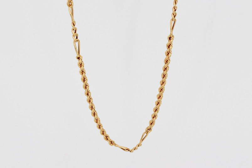 Cadena de oro de 18k. de segunda mano. Joyería de ocasión | ROYALHYSTERIA