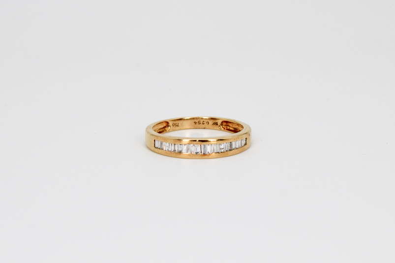 Anillo de oro de 18k. de segunda mano. Joyería de ocasión | ROYALHYSTERIA