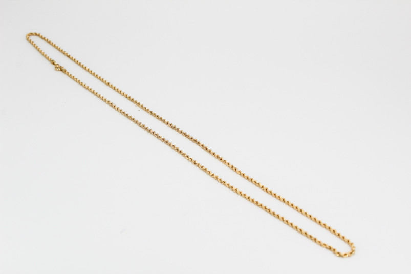 Cadena de oro de 18k. de segunda mano. Joyería de ocasión | ROYALHYSTERIA