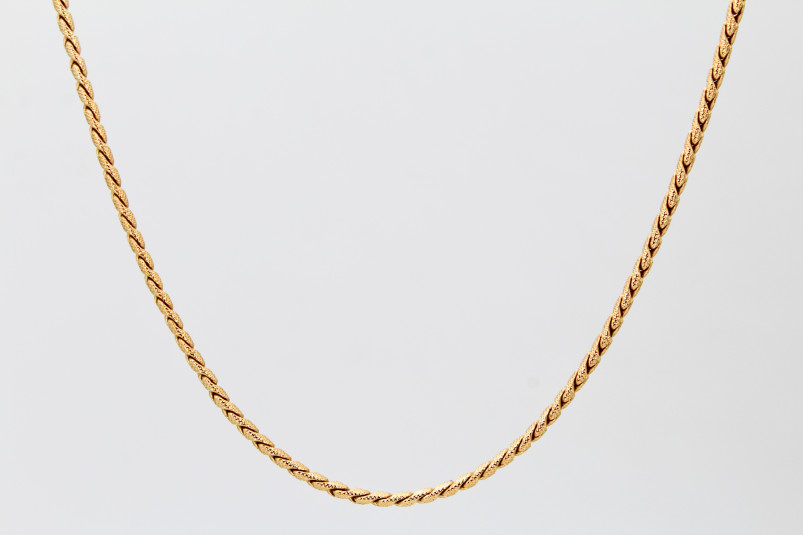 Cadena de oro de 18k. de segunda mano. Joyería de ocasión | ROYALHYSTERIA