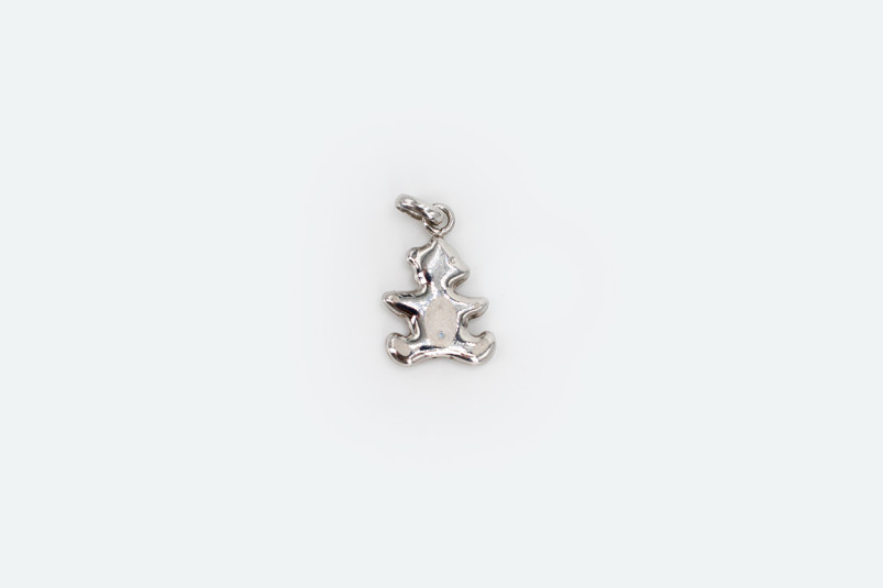 Colgante de oro blanco de 18k. de segunda mano. Joyería de ocasión | ROYALHYSTERIA