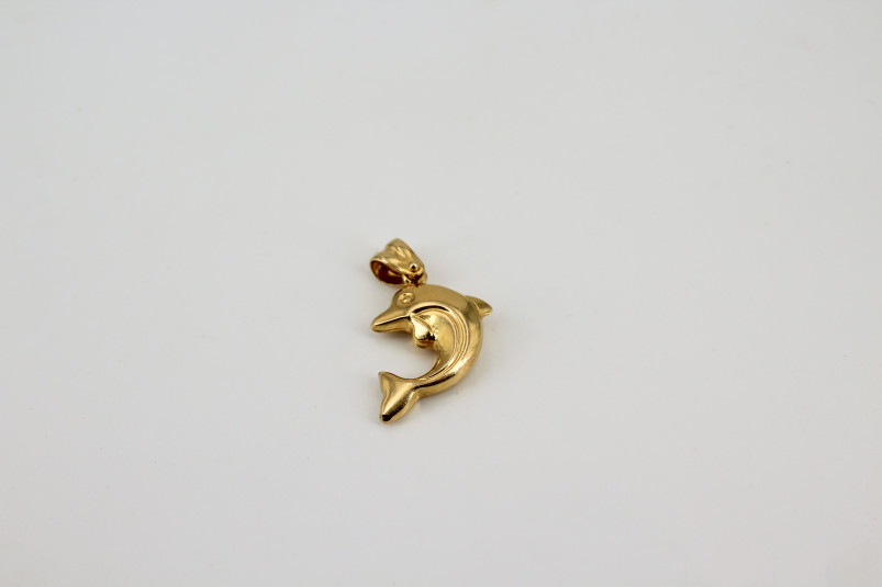 Colgante de oro de 18k. de segunda mano. Joyería de ocasión | ROYALHYSTERIA