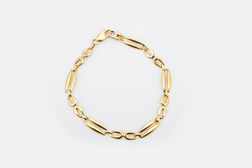 Pulsera de oro de 18k. de segunda mano. Joyería de ocasión | ROYALHYSTERIA