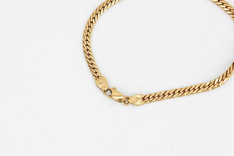 Pulsera de oro de 18k. de segunda mano. Joyería de ocasión | ROYALHYSTERIA