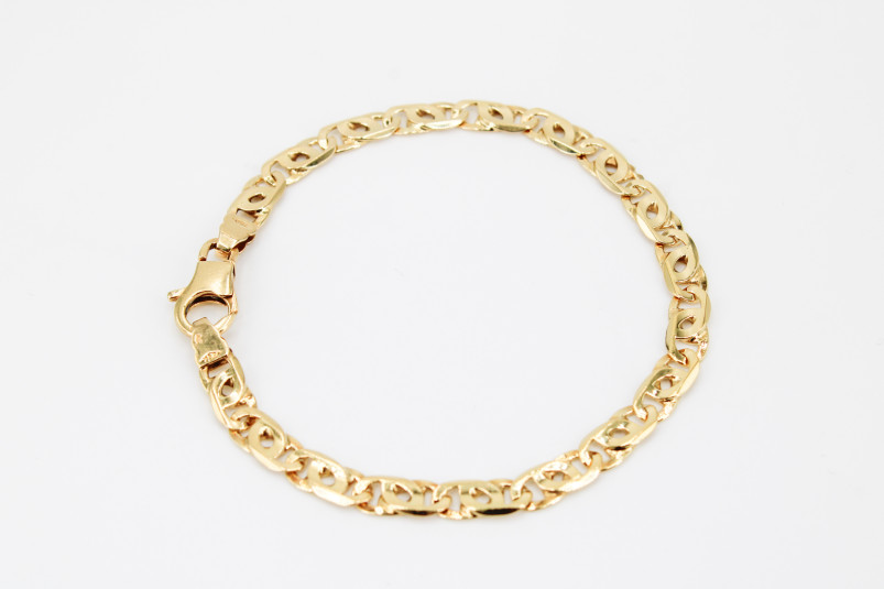 Pulsera de oro de 18k. de segunda mano. Joyería de ocasión | ROYALHYSTERIA