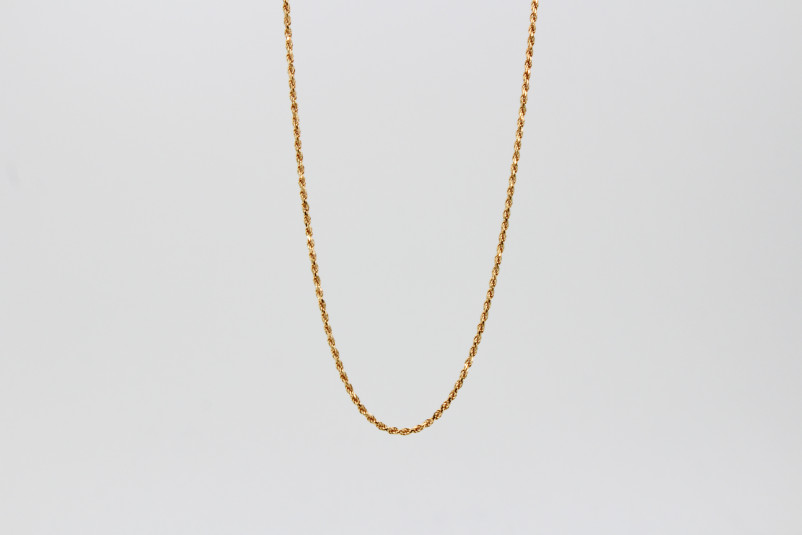 Cadena de oro de 18k. de segunda mano. Joyería de ocasión | ROYALHYSTERIA