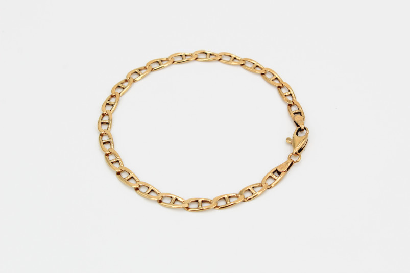 Pulsera de oro de 18k. de segunda mano. Joyería de ocasión | ROYALHYSTERIA
