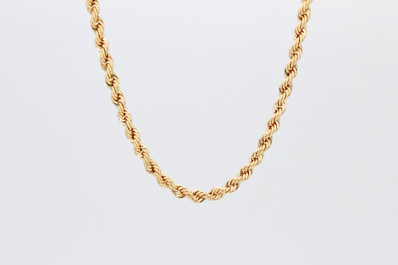 Cadena de oro de 18k. de segunda mano. Joyería de ocasión | ROYALHYSTERIA
