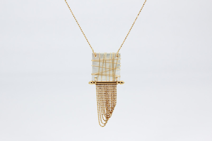 Collar de oro de 18k. de segunda mano. Joyería de ocasión | ROYALHYSTERIA