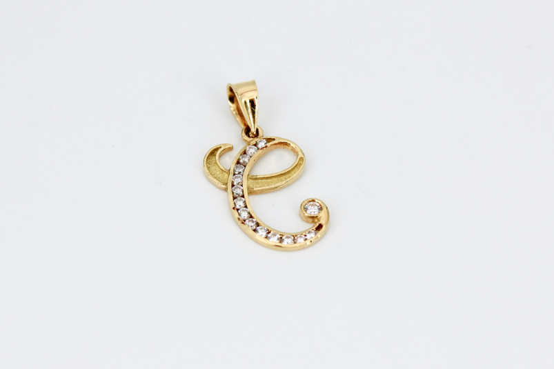 Colgante de oro de 18k. de segunda mano. Joyería de ocasión | ROYALHYSTERIA