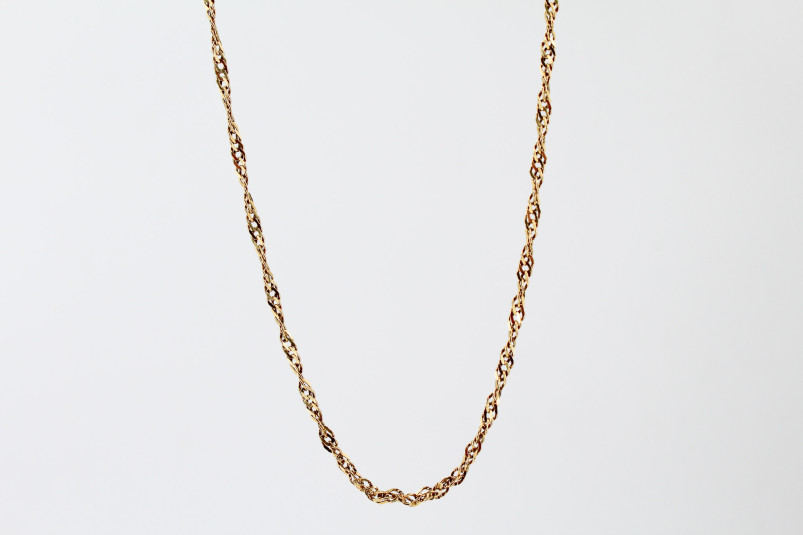 Cadena de oro de 18k. de segunda mano. Joyería de ocasión | ROYALHYSTERIA