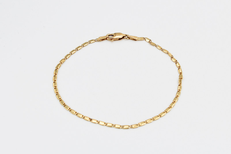 Pulsera de oro de 18k. de segunda mano. Joyería de ocasión | ROYALHYSTERIA