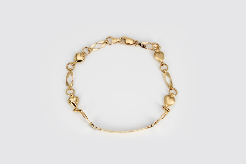 Esclava de oro de 18k. de segunda mano. Joyería de ocasión | ROYALHYSTERIA