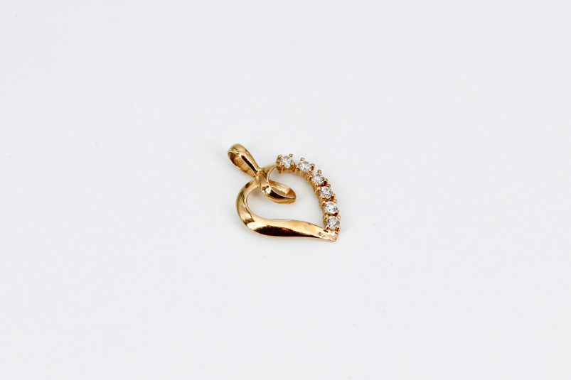Colgante de oro de 18k. de segunda mano. Joyería de ocasión | ROYALHYSTERIA