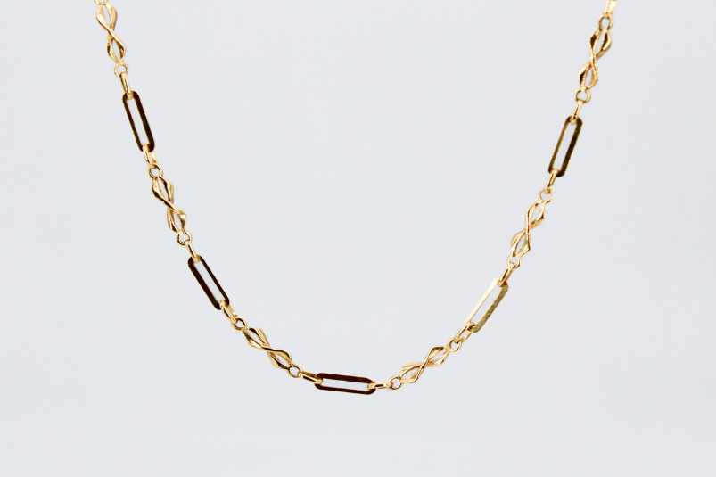 Cadena de oro de 18k. de segunda mano. Joyería de ocasión | ROYALHYSTERIA