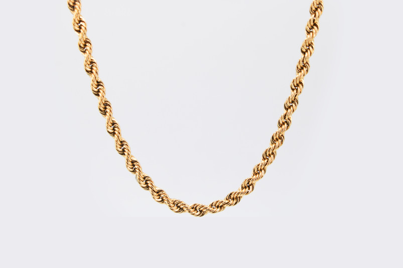 Cadena de oro de 18k. de segunda mano. Joyería de ocasión | ROYALHYSTERIA