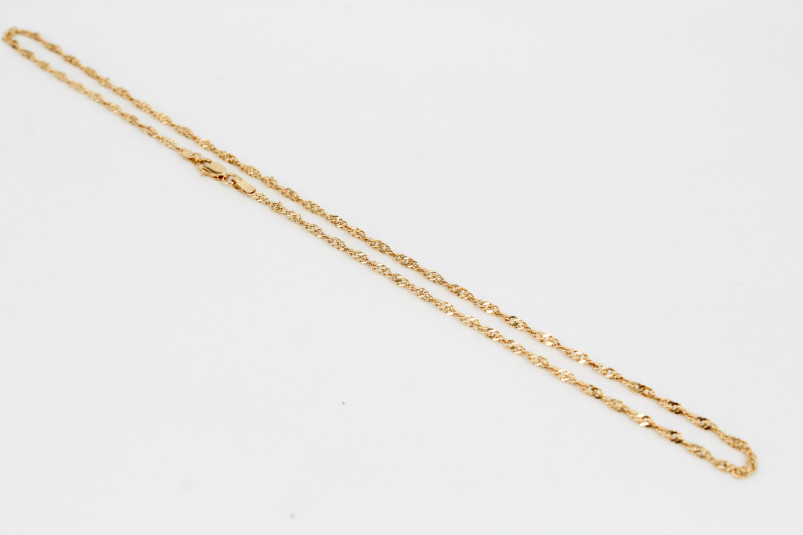 Cadena de oro de 18k. de segunda mano. Joyería de ocasión | ROYALHYSTERIA