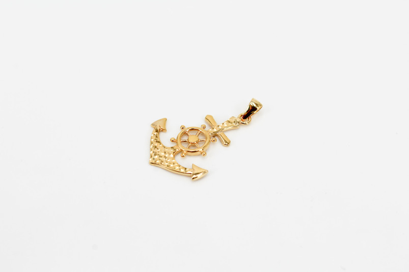 Colgante de oro de 18k. de segunda mano. Joyería de ocasión | ROYALHYSTERIA