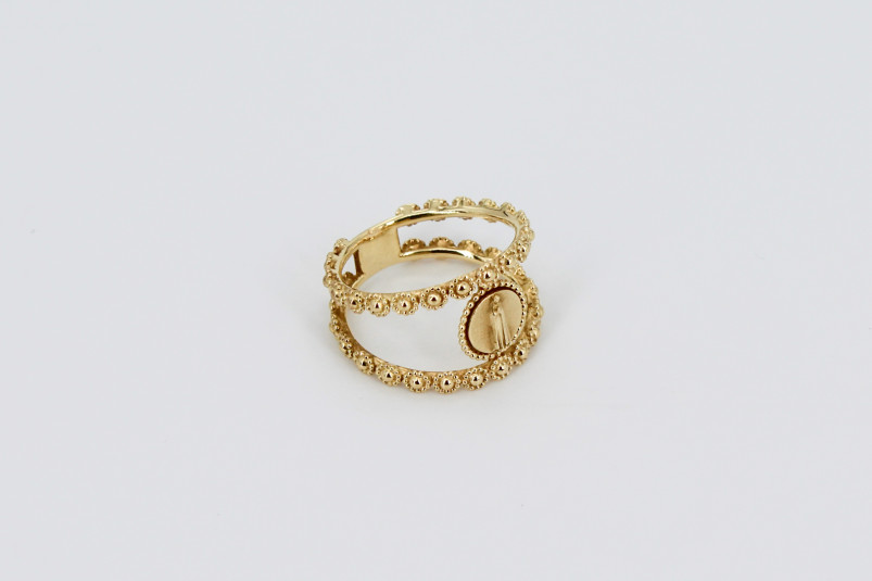 Anillo de oro de 18k. de segunda mano. Joyería de ocasión | ROYALHYSTERIA