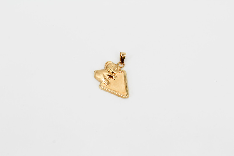 Colgante de oro de 18k. de segunda mano. Joyería de ocasión | ROYALHYSTERIA