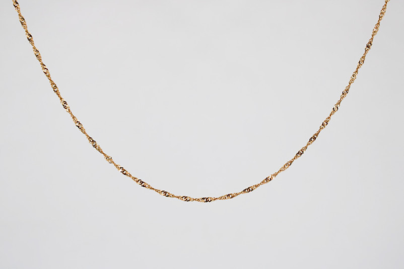 Cadena de oro de 18k. de segunda mano. Joyería de ocasión | ROYALHYSTERIA