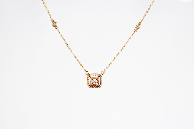 Collar de oro de 18k. de segunda mano. Joyería de ocasión | ROYALHYSTERIA
