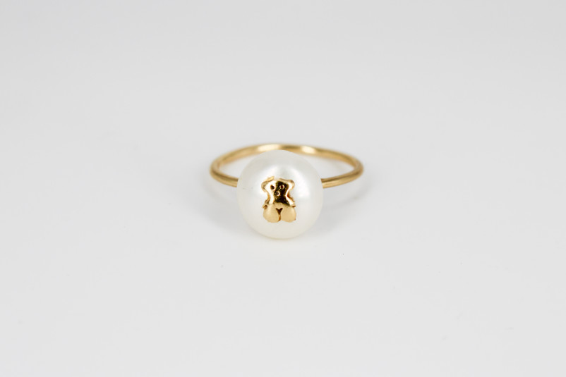 Anillo de oro de 18k. de segunda mano. Joyería de ocasión | ROYALHYSTERIA