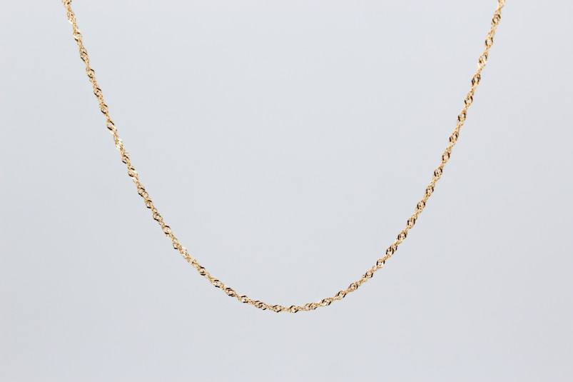 Cadena de oro de 18k. de segunda mano. Joyería de ocasión | ROYALHYSTERIA