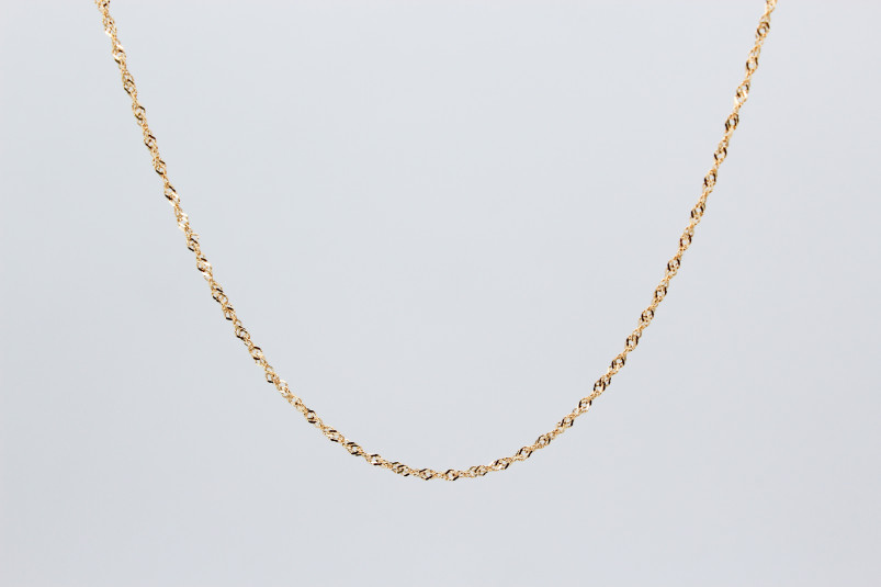 Cadena de oro de 18k. de segunda mano. Joyería de ocasión | ROYALHYSTERIA
