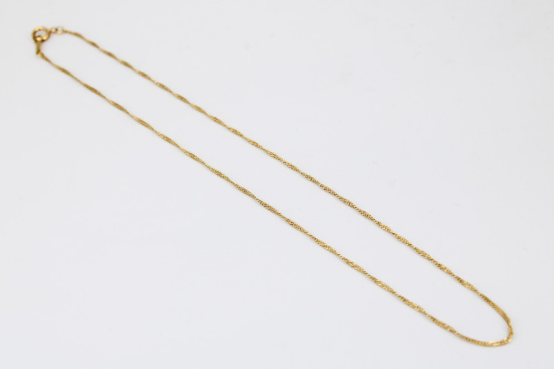 Cadena de oro de 18k. de segunda mano. Joyería de ocasión | ROYALHYSTERIA