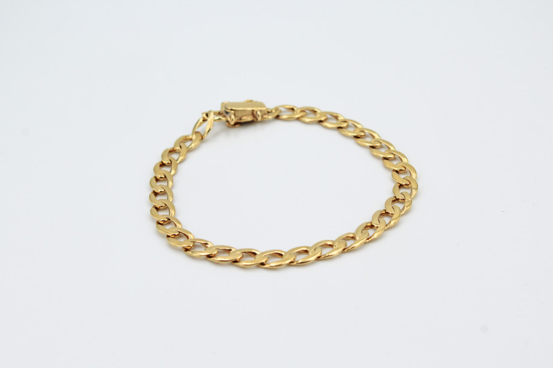 Pulsera de oro de 18k. de segunda mano. Joyería de ocasión | ROYALHYSTERIA