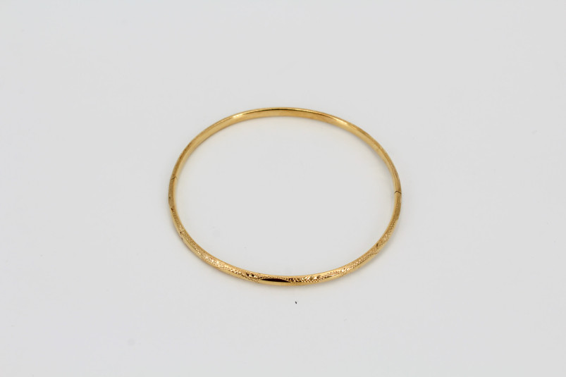 Caña de oro de 18k. de segunda mano. Joyería de ocasión | ROYALHYSTERIA