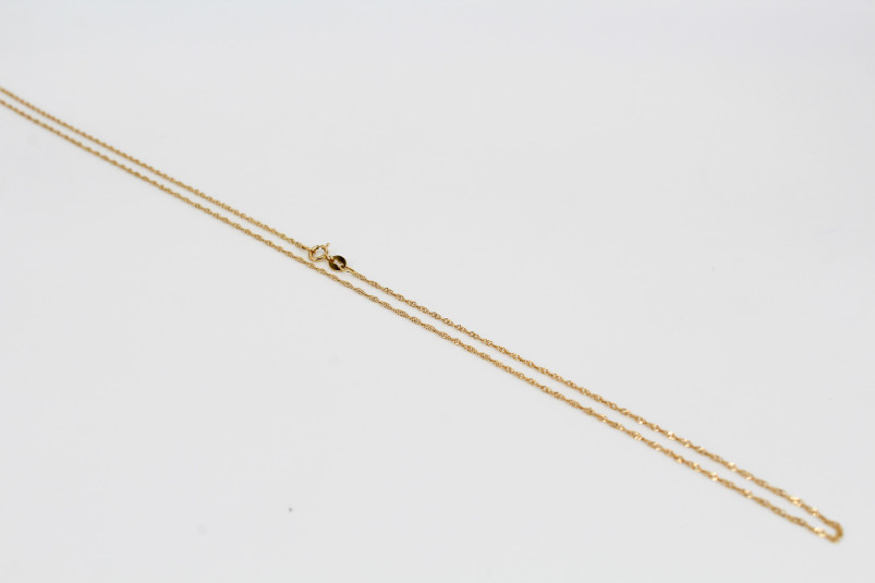 Collar de oro de 18k. de segunda mano. Joyería de ocasión | ROYALHYSTERIA
