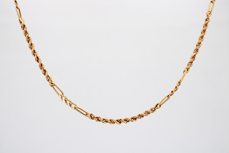 Cadena de oro de 18k. de segunda mano. Joyería de ocasión | ROYALHYSTERIA