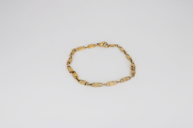 Pulsera de oro de 18k. de segunda mano. Joyería de ocasión | ROYALHYSTERIA