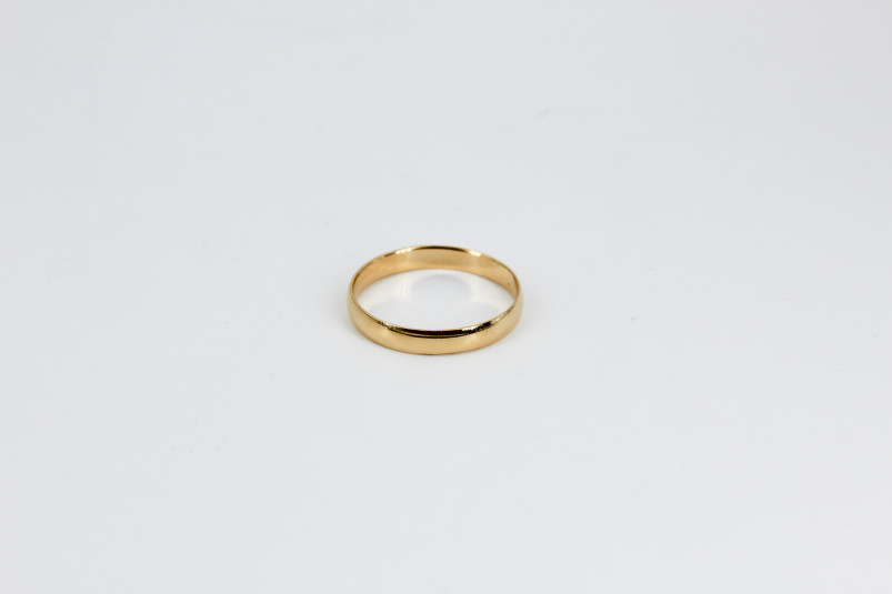 Alianza de oro de 18k. de segunda mano. Joyería de ocasión | ROYALHYSTERIA